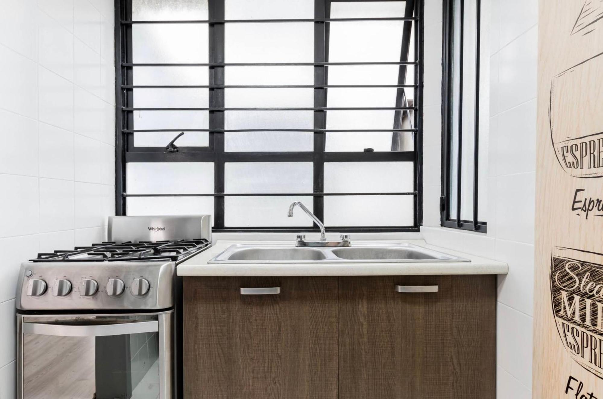 Cozy Roma Norte Flat - Parking- Wifi - Sleeps 6 México DF Exterior foto